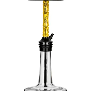 Moze Varity Lounge Black - Clear - Wavy Yellow Shisha - Shisha