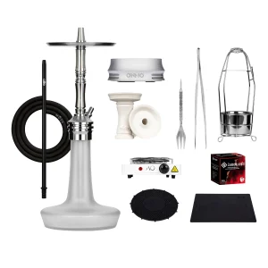 Moze Varity Lounge Silver - Frosted - Silver Steel All in One Bundle