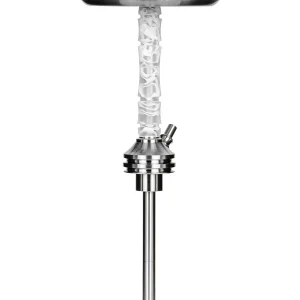 Moze Varity Lounge Silver - Rauchsäulenset - Wavy Frosted Shisha - Shisha