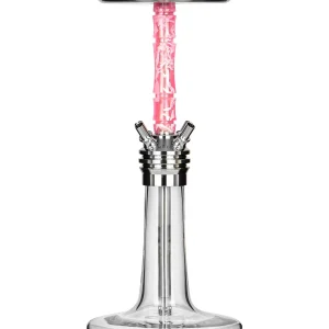 Moze Varity Squad Silver - Clear - Wavy Pink Shisha - Shisha