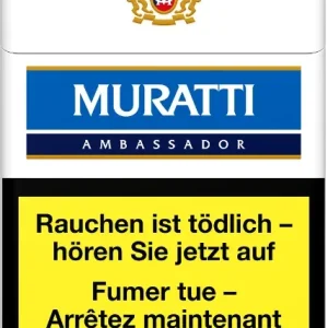 Muratti Ambassador Blue Box