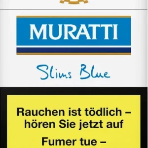 Muratti Slims Blue 100'S Box
