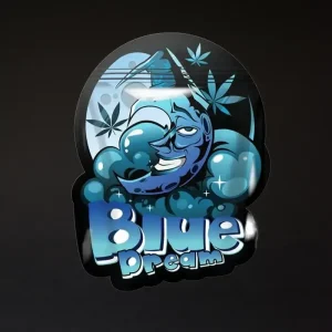 Mylar Bag Geruchsstopp Zip-Beutel Blue Dream, 10 Stk.