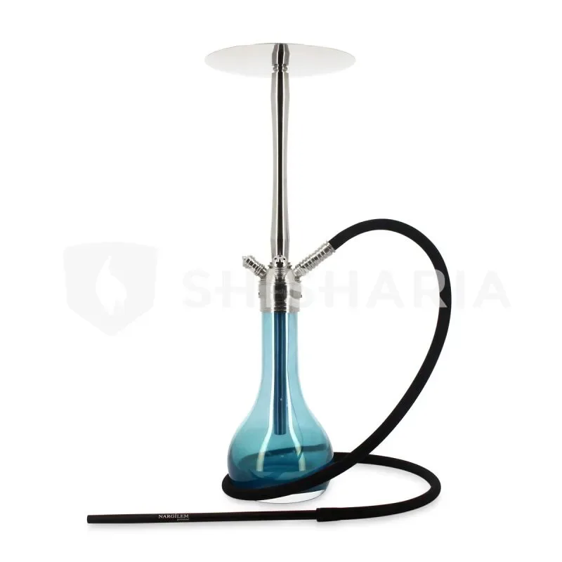 Nargilem NPS V2A – Edelstahl Shisha – Turkis shiny