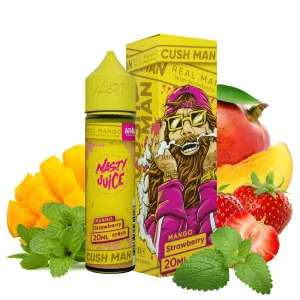 Nasty Juice – Cush Man Strawberry (Longfill, 60 ml, Fruchtig)