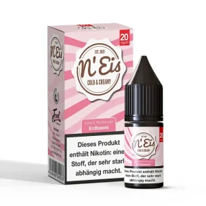 nEis Nikotinsalz – Erdbeere – 10ml Liquid 20mg
