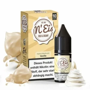 n’Eis – Vanille – Hybrid Nic – 10ml