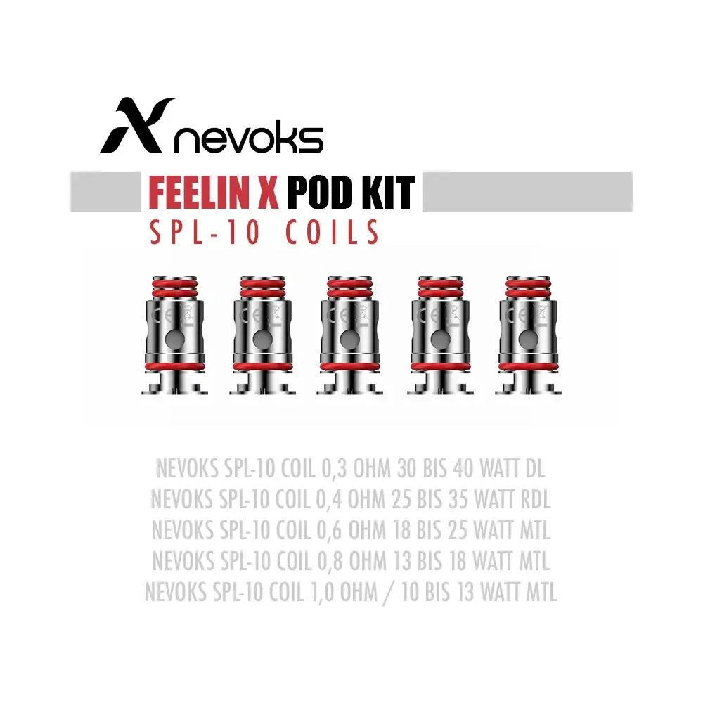 Nevoks SPL-10 Coils – Feelin Verdampfer