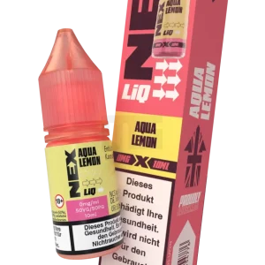 NexLiq – Aqua Lemon – Nikotinsalz-Liquid – 10ml – 0mg