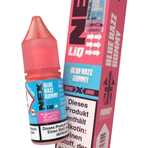 NexLiq – Blue Razz Gummy – Nikotinsalz-Liquid – 10ml – 10mg