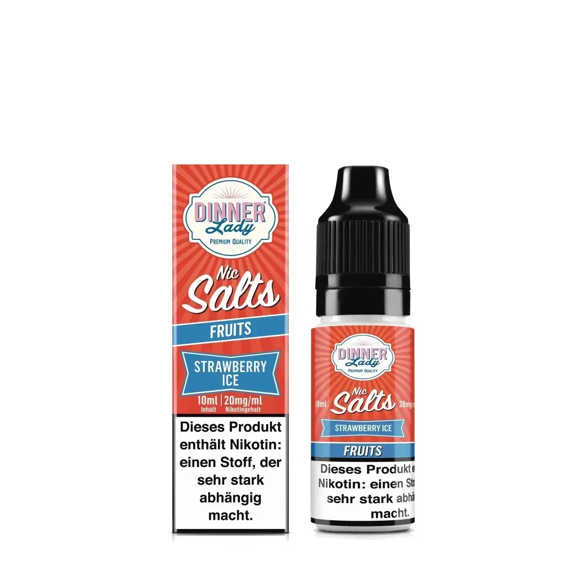Nic Salts – Strawberry Ice (Erdbeere Menthol)