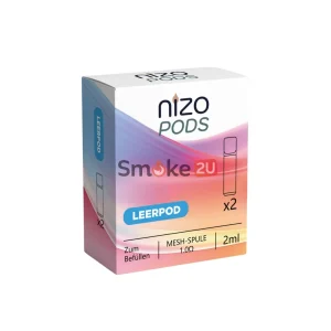 Nizo Pods 2er Pack – Leerpod zum befüllen – 2 ml Tank