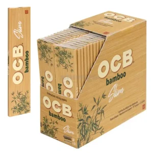 OCB Bamboo Slim Long – King Size Slim Papers