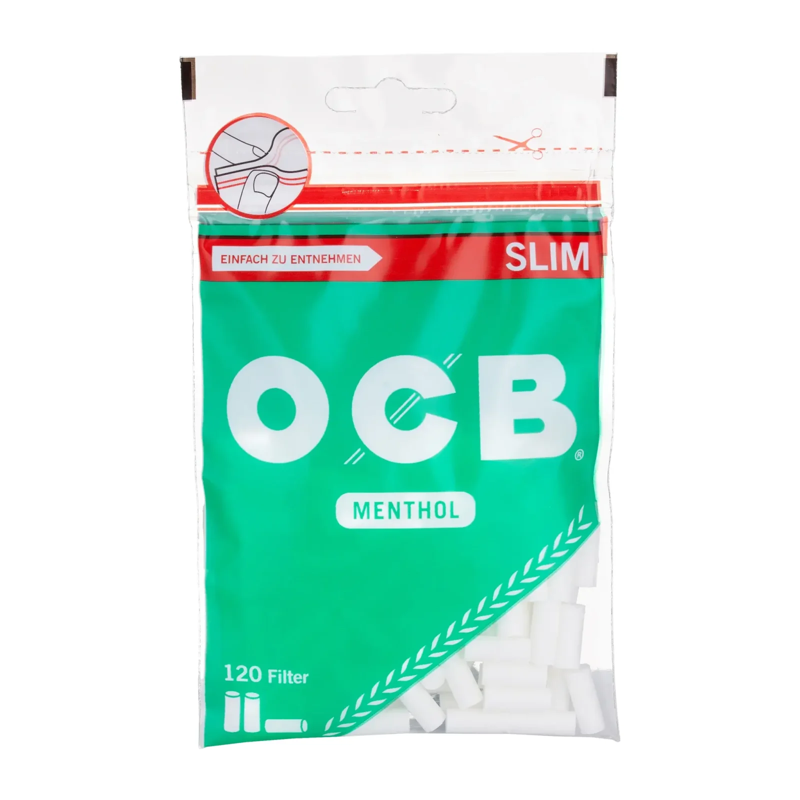 OCB Drehfilter Menthol 6mm