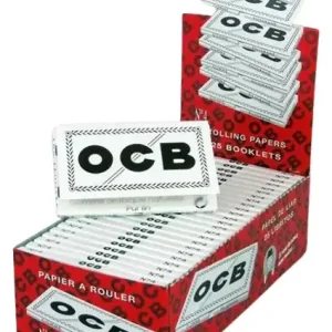 OCB Weiß kurz N° 4 (Doppel) – 69x36mm – 2x 50 Blatt (= 100 Blatt) pro Heftchen