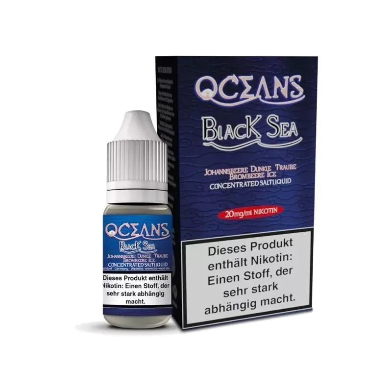 Oceans – Nikotinsalz Liquid 10ml – Black Sea-10 mg/ml