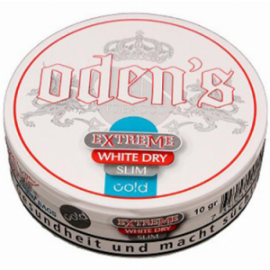Odens Extreme White Dry SLIM Cold Chewing Bags