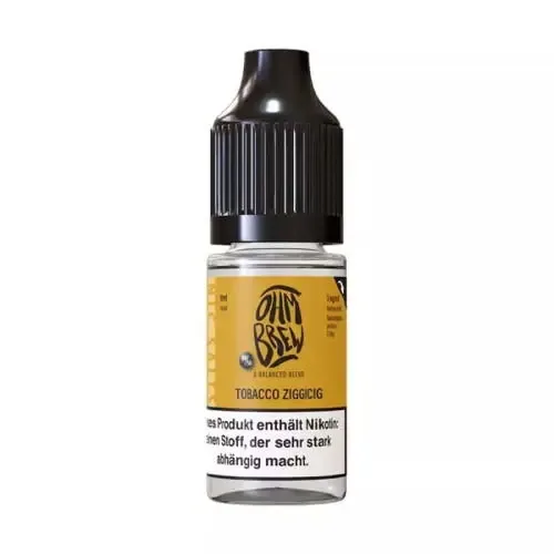 Ohm Brew: Tobacco Ziggicig NicSalt Liquid by Ohm Brew