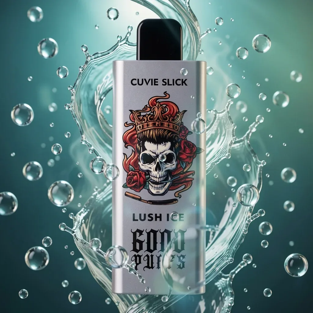 Ohne HQD-Logo 6000 Züge 15ml Cuvie Slick – Üppiges Eis