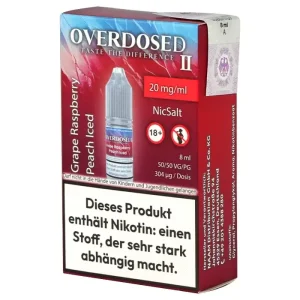Overdosed II – Grape Raspberry Peach Iced