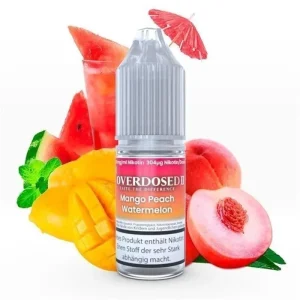 OVERDOSED II – Mango Peach Watermelon NicSalt 20 mg/ml