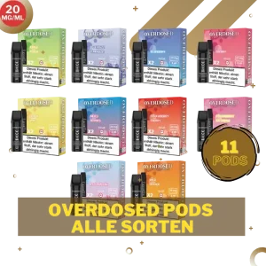 Overdosed Prefilled Pods 2er Pack – Elfa Kompatibel