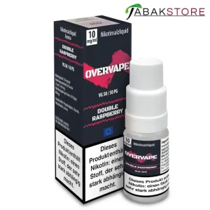 Overvape – Double Raspberry – Liquid 10ml – 10 mg/ml