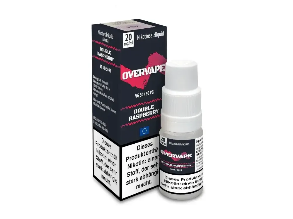 Overvape – Double Raspberry – Nikotinsalz Liquid