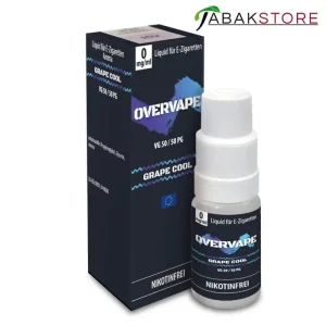 Overvape – Grape Cool – Liquid 10ml – 0 mg/ml