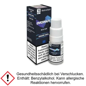 Overvape – Grape Cool – Nikotinsalz Liquid 10 mg/ml