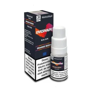 Overvape – Nikotinsalz Liquid 20 mg/ml – Orange Berry