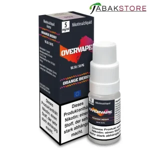 Overvape – Orange Berry – Liquid 10ml – 5 mg/ml