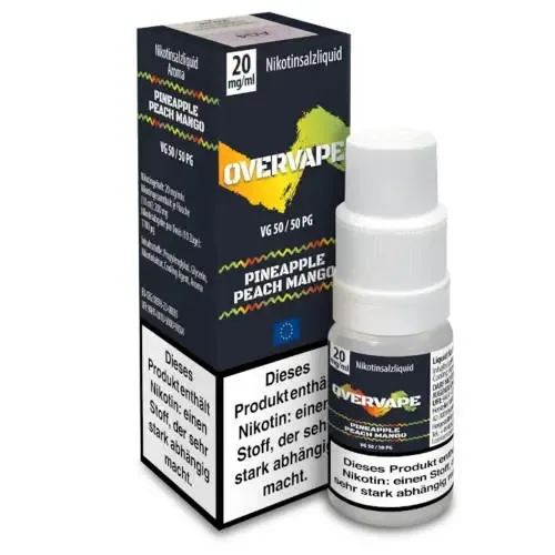 Overvape: Overvape Pineapple Peach Mango NicSalt Liquid