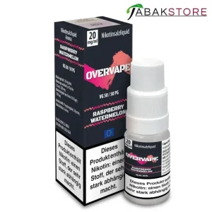 Overvape – Raspberry Watermelon – Liquid 10ml – 20 mg/ml