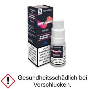 Overvape – Raspberry Watermelon – Nikotinsalz Liquid 10 mg/ml