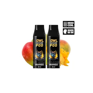 OWL Nature Pod Mango Nikotinsalzliquid Tank Doppelset