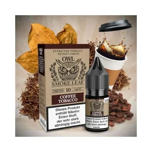 OWL Nikotinsalz Liquid 10ml – Smoke Leaf Coffee Tobacco