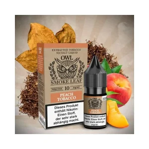 OWL Nikotinsalz Liquid 10ml – Smoke Leaf Peach Tobacco