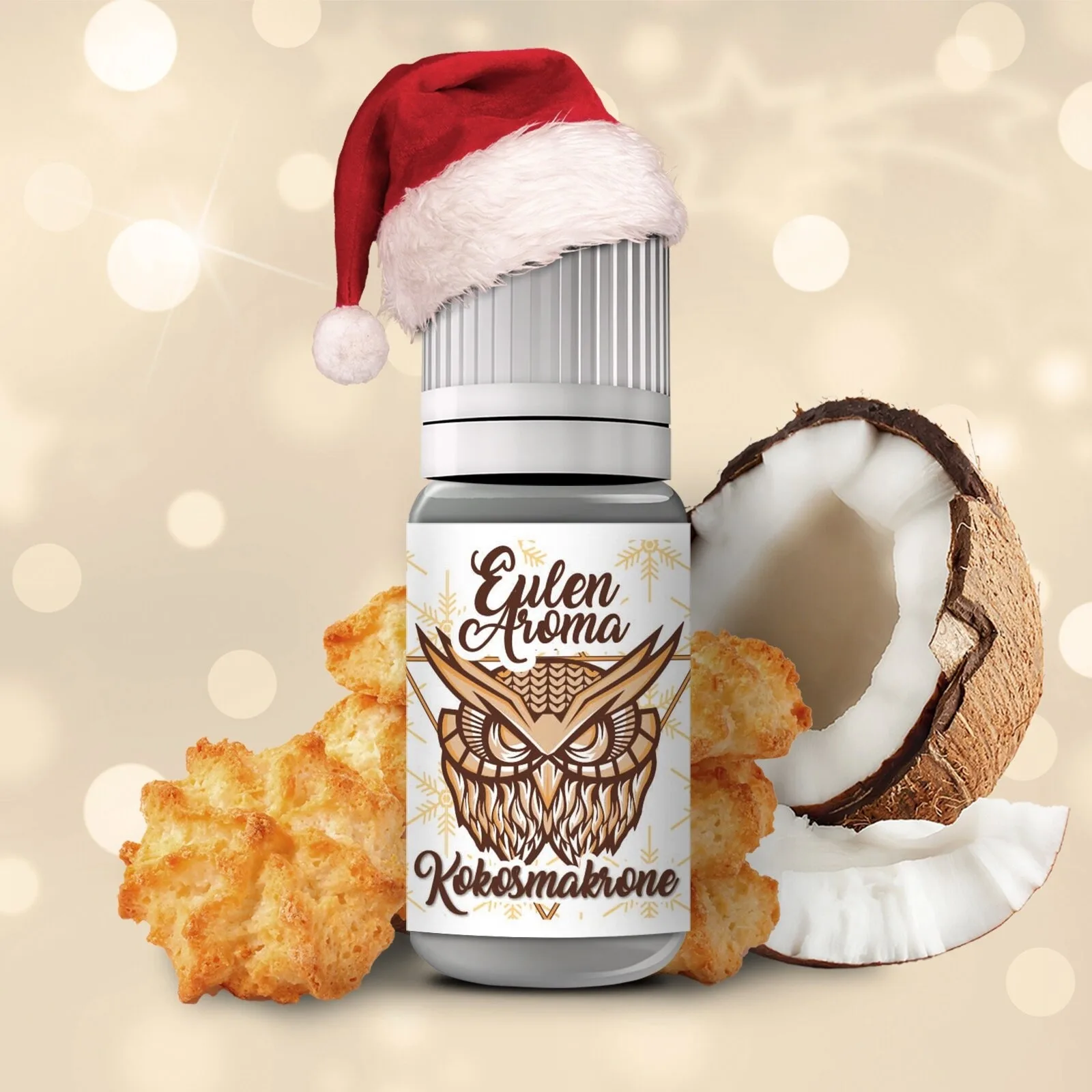 OWL OWL-Eulen Aroma Kokosmakrone – Weihnachtsedition
