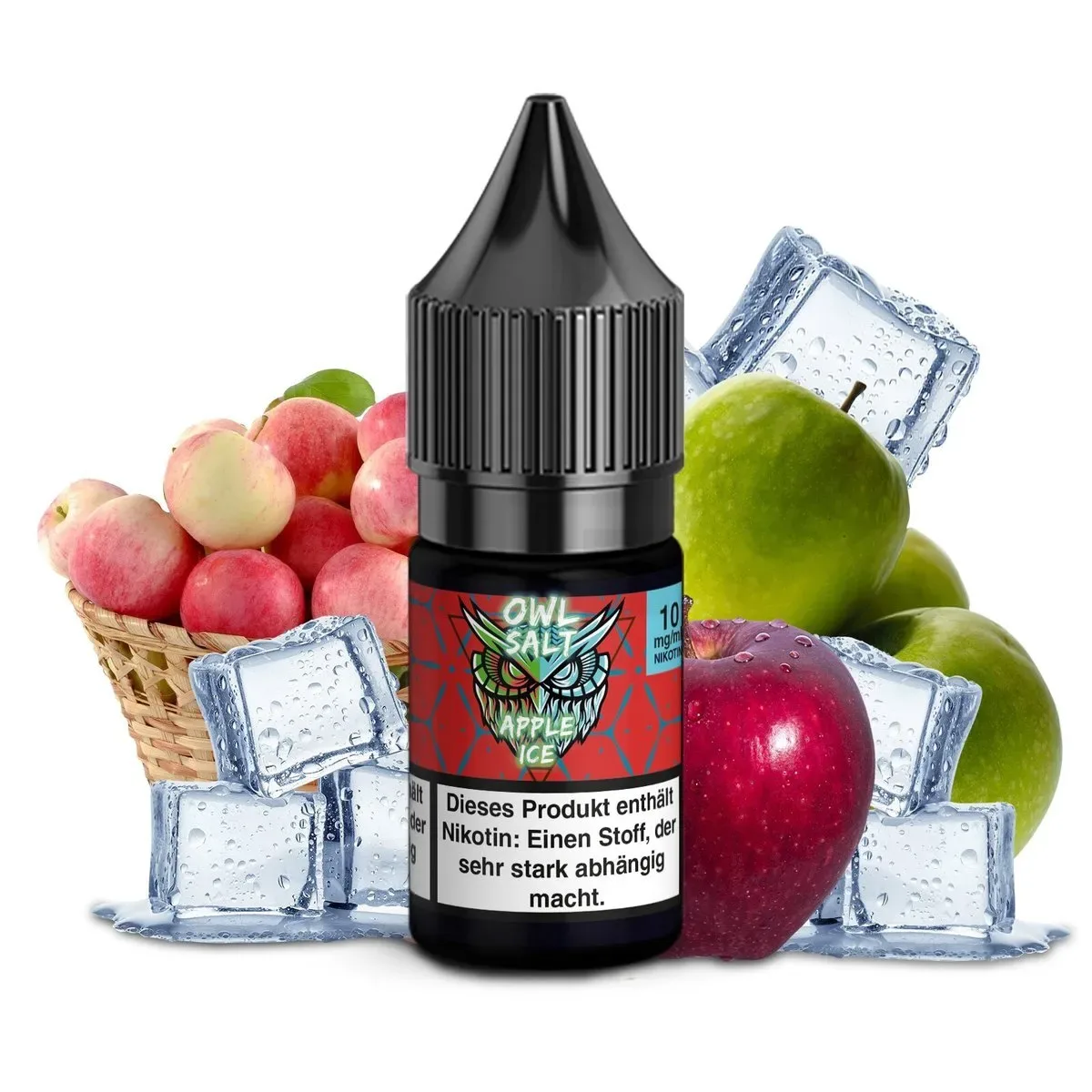 OWL Salt – Apple Ice – Nikotinsalz Liquid – 10ml – 10mg