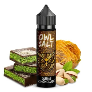 OWL Salt Aroma Longfill – Dubai Schokolade – 10ml in 60ml Flasche