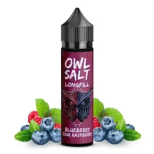 OWL Salt – Blueberry Sour Raspberry 10 ml – 60ml Flasche Aroma