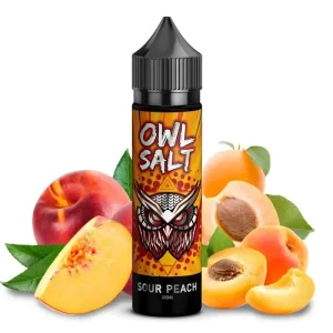 OWL Salt Longfill 10 ml in 60 ml Sour Peach