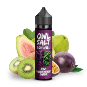 OWL Salt Longfill – Kiwi Passionfruit Guava 10ml