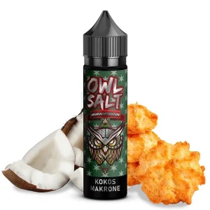 OWL Salt – Weihnachtsedition Overdosed – Aroma – 10ml – Kokosmakrone | Paketgröße : 1er Packung