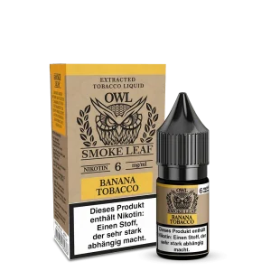 OWL Smoke Leaf Liquid – Banana Tobacco – 10ml 6mg C