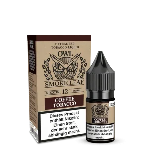 OWL Smoke Leaf Liquid – Coffee Tobacco – 10ml 12mg C