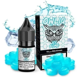 Owliq Nikotinsalz Liquid 10 ml Icy Bomb 20 mg/ml