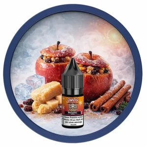 OWLIQ Winteredition Bratapfel – Nikotinsalz eLiquid 10ml