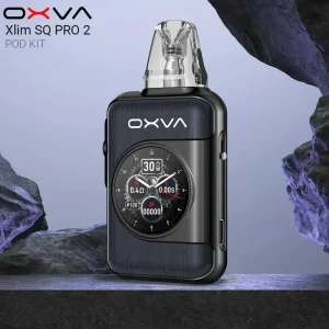OXVA Xlim SQ Pro 2 – Pod Kit – Gunmetal Wood